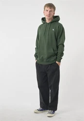 Cleptomanicx Kapuzensweatshirt Hooded Embro Gull 2 Dunkelgrün/Grün