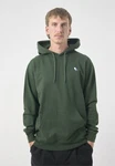 Cleptomanicx Kapuzensweatshirt Hooded Embro Gull 2 Dunkelgrün/Grün