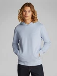 Calvin Klein Kapuzensweatshirt MICRO LOGO HOODIE Hellblau/Blau