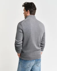 Gant Troyer CASUAL COTTON HALF ZIP basaltgrau