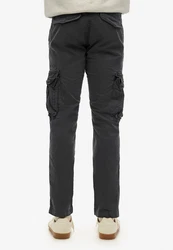 Superdry Hose 'Core' Dunkelgrau/Khaki/Schwarz/Grau