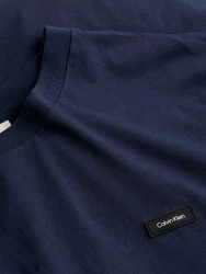 Calvin Klein T-Shirt COTTON COMFORT FIT mit Logoschriftzug Dunkelblau
