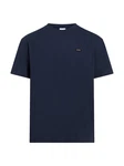 Calvin Klein T-Shirt COTTON COMFORT FIT mit Logoschriftzug Dunkelblau