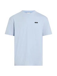 Calvin Klein T-Shirt COTTON COMFORT FIT mit Logoschriftzug Blau/Hellblau