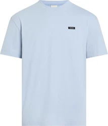 Calvin Klein T-Shirt COTTON COMFORT FIT mit Logoschriftzug Blau/Hellblau