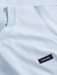 Calvin Klein T-Shirt COTTON COMFORT FIT mit Logoschriftzug Blau/Hellblau