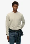Superdry Sweatshirt Essential Logo Crew Khaki/Beige/Weiß/Grau