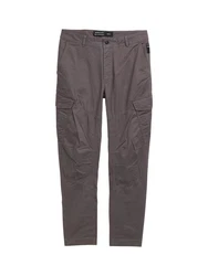 TOM TAILOR Denim Cargohose Regular Tapered Grau/Hellblau/Schwarz