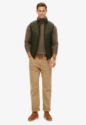 Superdry Steppweste FUJI LITE GILET Dunkelgrün/Khaki