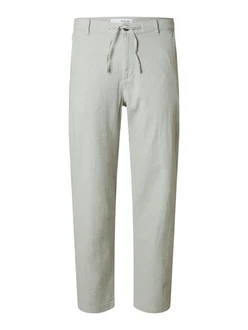 SELECTED HOMME Hose SLH172-SLIM TAPE BRODY LINEN PANT pastellgrün SELECTED HOMME Hose SLH172-SLIM TAPE BRODY LINEN PANT pastellgrün