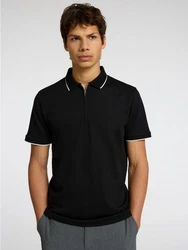 SELECTED HOMME Poloshirt SLHFAVE Schwarz