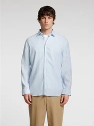 SELECTED HOMME Langarmhemd SLHREG-LEO LIGHT SHIRT LS NOOS Khaki/Beige