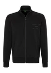 BOSS GREEN Sweatjacke Skaz Tape mit Stehkragen grün