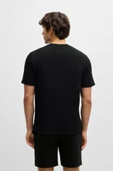 BOSS T-Shirt Schwarz/Beige