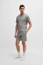 BOSS T-Shirt Grau/Hellgrau
