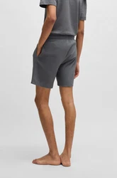 HUGO Pyjamashorts Austin Short  Dunkelgrau/Grau/Hellgrau