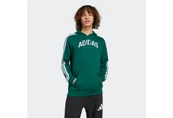 adidas Sportswear Kapuzensweatshirt Grün/Dunkelgrün/Neonfarben