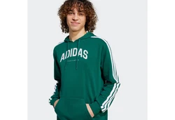 adidas Sportswear Kapuzensweatshirt Grün/Dunkelgrün/Neonfarben