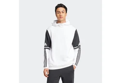 adidas Performance Kapuzensweatshirt SQ25 SW HOOD Weiß/Creme/Hellgrau