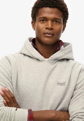 Superdry Kapuzensweatshirt Essential Logo Hoodie Grau/Beige/Braun/Khaki/Grün