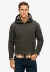 Superdry Kapuzensweatshirt Essential Logo Hoodie Dunkelgrau