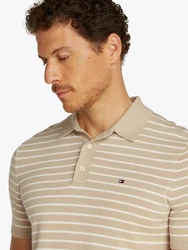 Tommy Hilfiger Poloshirt ESSENTIAL COTTON KNITTED POLO Khaki/Beige/Braun