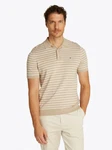 Tommy Hilfiger Poloshirt ESSENTIAL COTTON KNITTED POLO Khaki/Beige/Braun