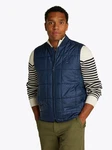Tommy Hilfiger Steppweste SQUARE QUILTED VEST Mit Rundhalsausschnitt Dunkelblau/Blau/Hellblau