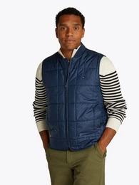 Steppweste SQUARE QUILTED VEST Mit Rundhalsausschnitt