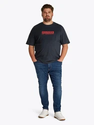 Tommy Hilfiger Big & Tall T-Shirt dunkelblau/hellrot