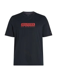 Tommy Hilfiger Big & Tall T-Shirt dunkelblau/hellrot