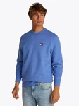 Tommy Jeans Sweatshirt TJM REG BADGE CREW EXT Hellblau/Blau