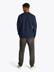Tommy Jeans Sweatshirt TJM REG BADGE CREW EXT Dunkelblau/Blau/Hellblau