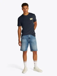 Tommy Jeans Kurzarmshirt TJM REG BUBBLE BACK SS TEE EXT Dunkelblau/Blau/Hellblau