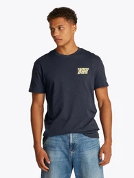 Kurzarmshirt TJM REG BUBBLE BACK SS TEE EXT Mit Rundhalsausschnitt