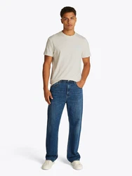 Tommy Jeans Kurzarmshirt TJM REG BUBBLE BACK SS TEE EXT Khaki/Grau/Hellblau/Beige