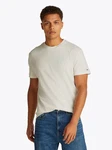 Tommy Jeans Kurzarmshirt TJM REG BUBBLE BACK SS TEE EXT Khaki/Grau/Hellblau/Beige