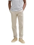 TOM TAILOR Denim Chinohose mit Gürtel Khaki/Beige