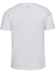 hummel T-Shirt hmlGRAPHIC BOLD LOGO TEE Weiß/Hellblau/Blau/Beige/Dunkelgrau