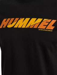 hummel T-Shirt hmlGRAPHIC BOLD LOGO TEE Beige/Schwarz/Dunkelgrau/Braun/Mischfarben