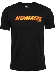 hummel T-Shirt hmlGRAPHIC BOLD LOGO TEE Beige/Schwarz/Dunkelgrau/Braun/Mischfarben