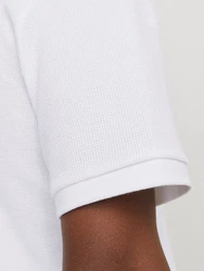 JACK & JONES Poloshirt JJEAUSTIN weiß