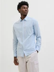 JACK & JONES Hemd 'JJEBREEZE' Hellblau/Blau JACK & JONES Hemd 'JJEBREEZE' Hellblau/Blau