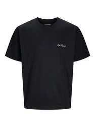 Jack & Jones T-Shirt JORISLINGTON Dunkelblau/Schwarz