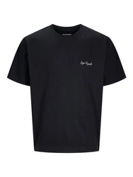 Jack & Jones T-Shirt JORISLINGTON Dunkelblau/Schwarz