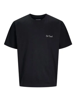 Jack & Jones T-Shirt JORISLINGTON Dunkelblau/Schwarz