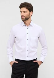 Eterna Langarmhemd COMFORT FIT NON IRON Weiß/Creme