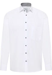 Eterna Langarmhemd COMFORT FIT NON IRON Weiß/Creme