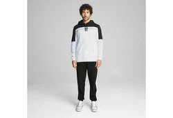 PUMA Hoodie Around The Block Hoodie Herren Weiß/Schwarz