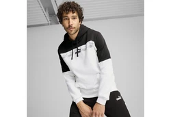 PUMA Hoodie Around The Block Hoodie Herren Weiß/Schwarz